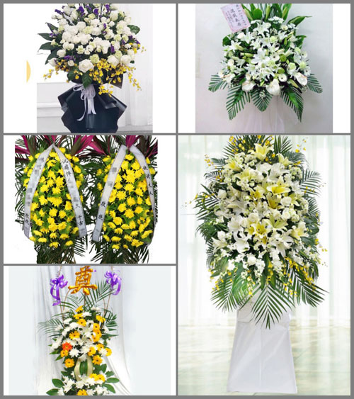 福建福州永泰县盘谷乡洋里村白事花篮预定